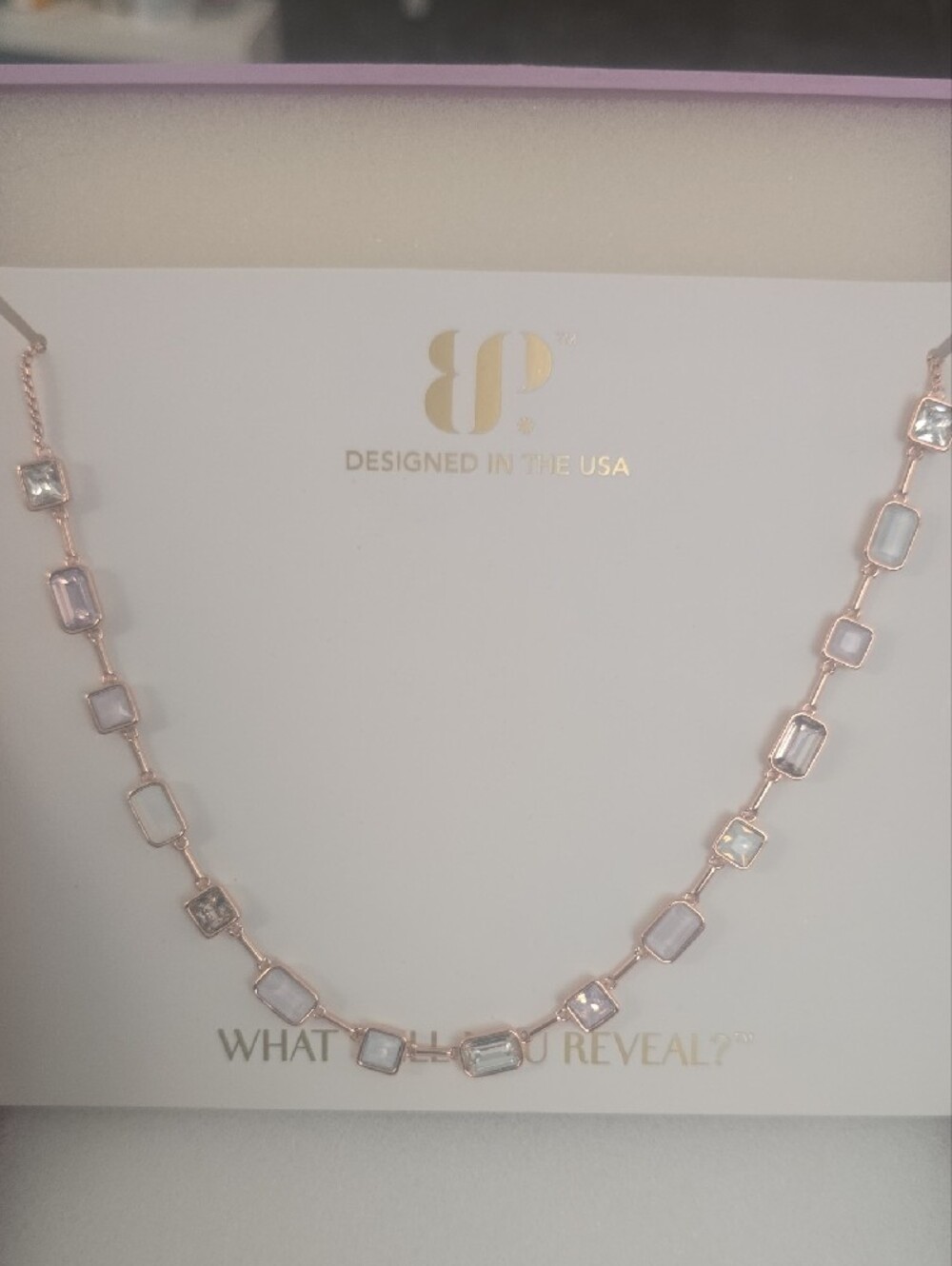 Bomb Party Desert Oasis Necklace in Rose Gold - Picture 3 of 3